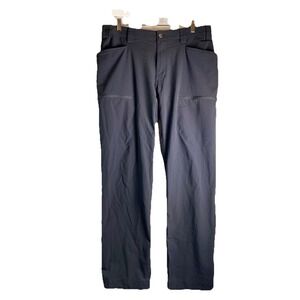 Duluth Tradin Flexpedition Standard Fit Cargo Pants Men's 36x30 Black Stretch